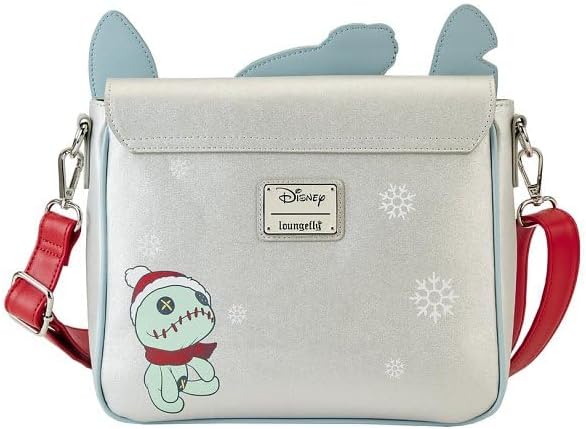 Loungefly Disney Lilo and Stitch Holiday Cosplay Crossbody Bag (LOUWDTB2883)