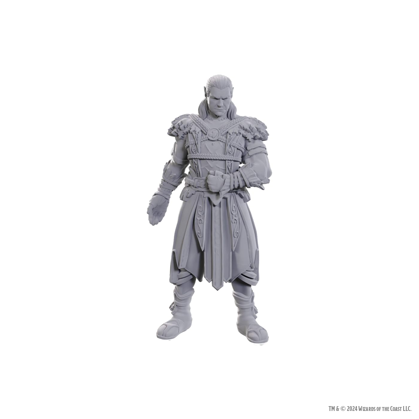 WizKids D&D Nolzur's Marvelous Miniatures: Jaheira & Halsin Special Edition Baldur's Gate 3 | 2 Figures | Unpainted Plastic