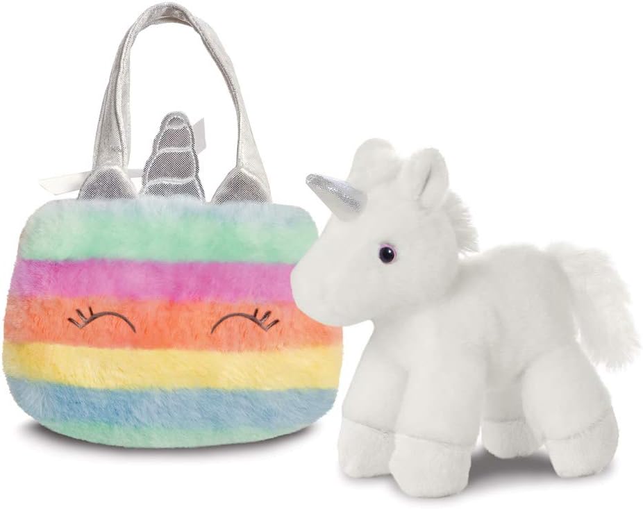 Aurora, 61363, Fancy Pal Rainbow Unicorn, Soft Toy, Rainbow