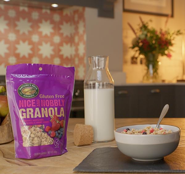 Nature's Path Original Gluten Free Strawberry Raspberry Blueberry Granola (300g) 2