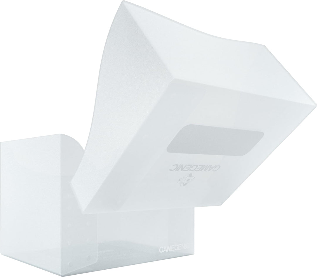 Gamegenic Side Holder 100+ XL Clear - Card Storage with Write-On Label & Flex Divider