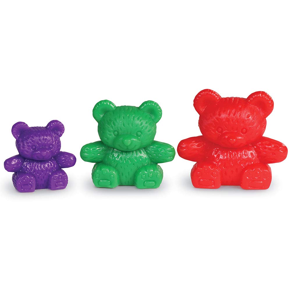 Learning Resources The Original Three Bear Family Counters - 96-Piece Rainbow Maths Set for Ages 3+ 15