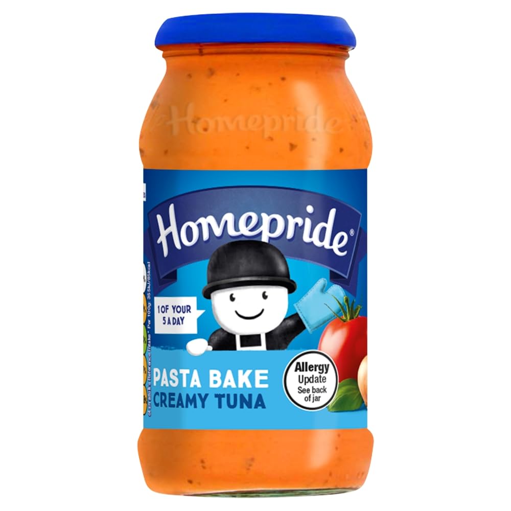 Homepride Creamy Tuna Pasta Bake Sauce - Classic Flavour | 485g Jar