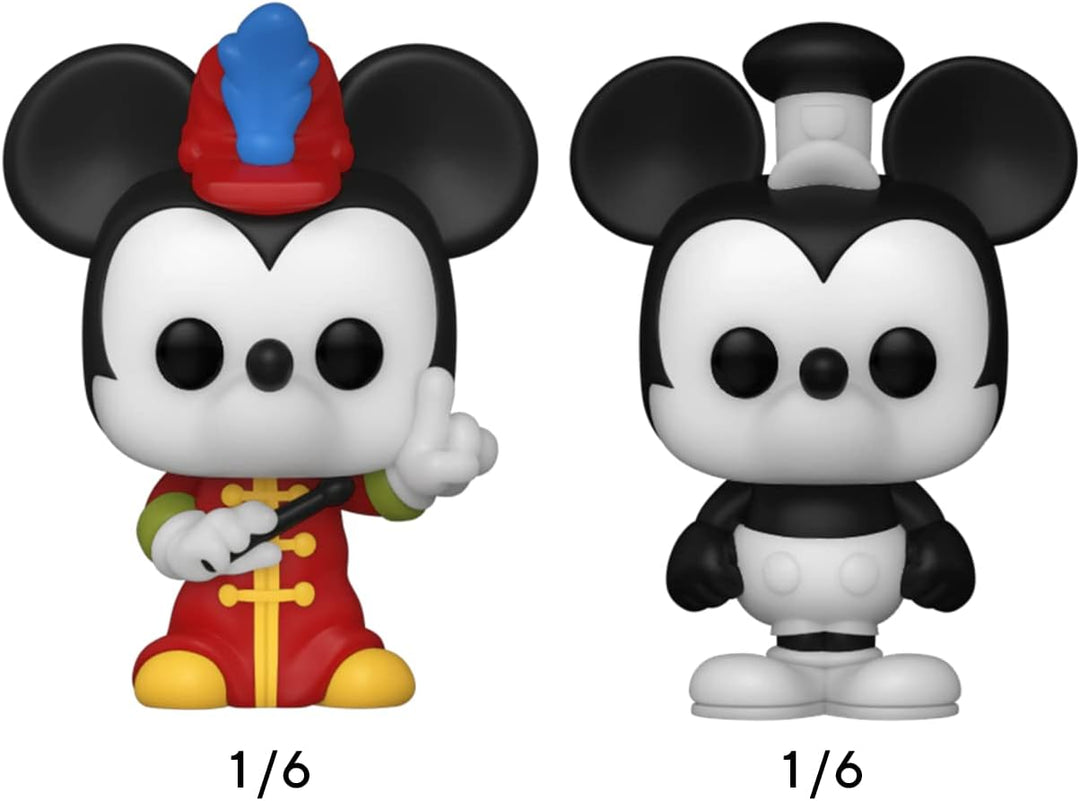 Funko Bitty POP! Disney - Goofy, Chip, Minnie Mouse (Hands Folded) & Mystery Figure Vinyl Collectible 4-Pack