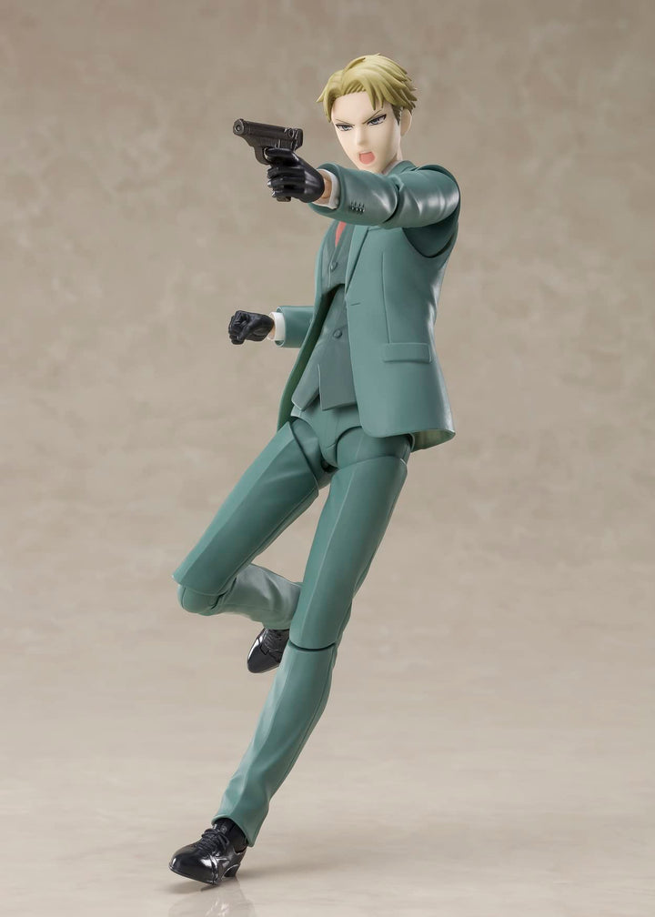 Bandai Tamashii Nations S.H.Figuarts Loid Forger Action Figure - Spy x Family Collectible for Ages 15+