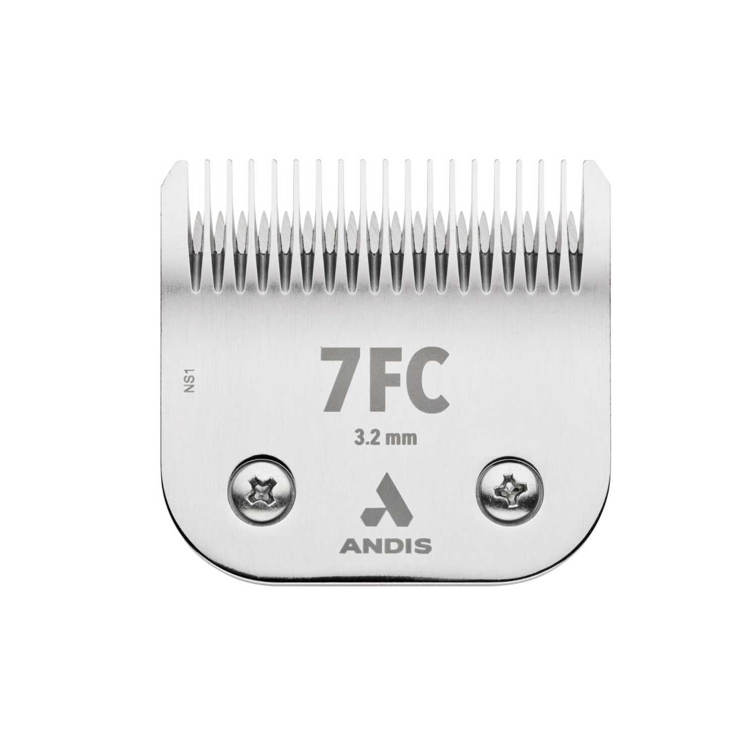 Andis UltraEdge Steel Replacement Clipper Blade - Carbonized Steel | Compatible with A5 Oster, Wahl KM1 | Size 7FC