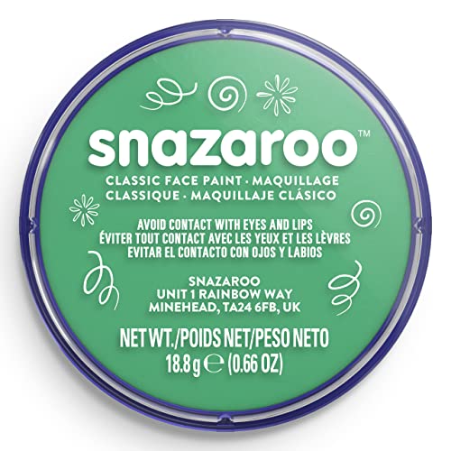 Snazaroo - Classic Face and Body Paint (18ml) - Bright Green 9