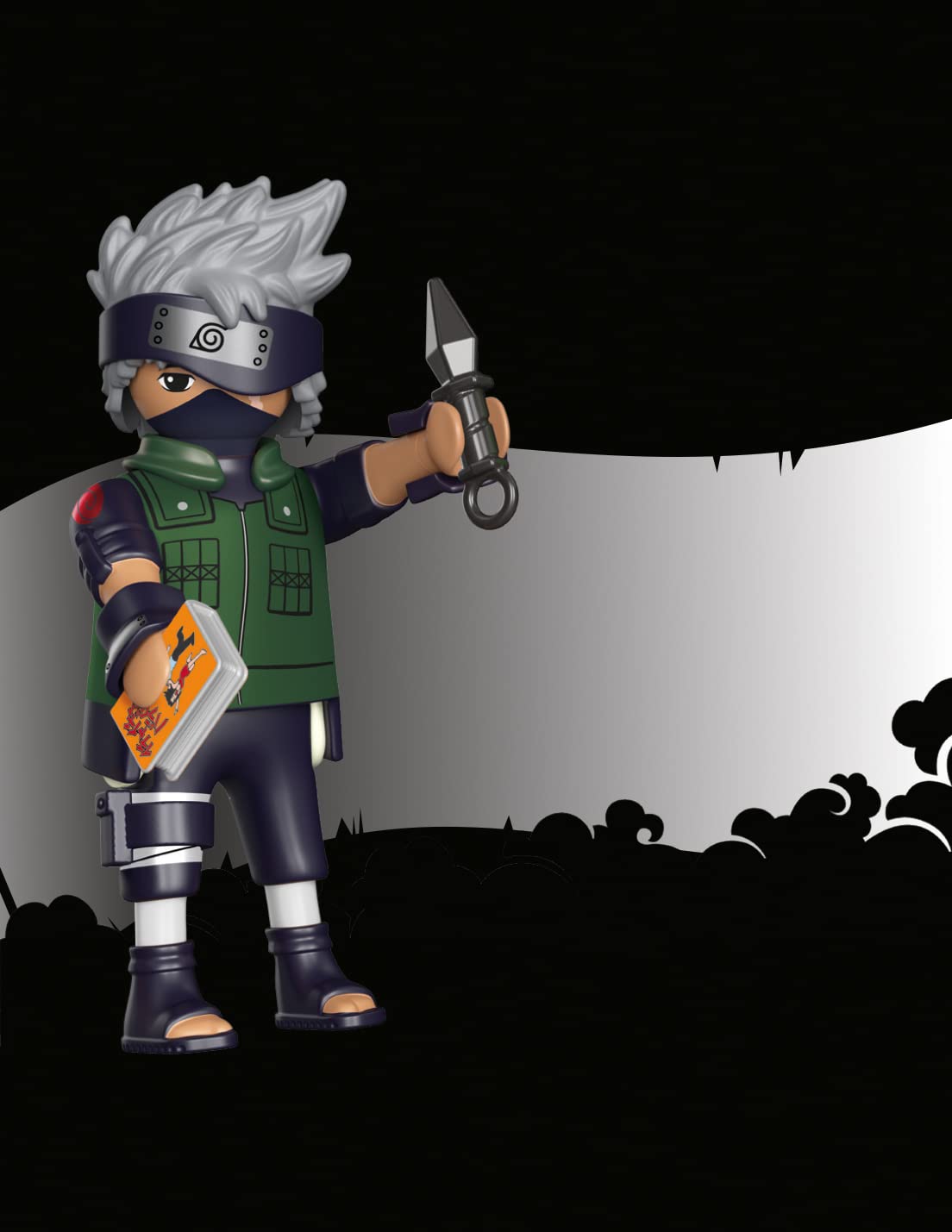 Playmobil Naruto Shippuden - Kakashi Figure Set with Pet Dog | Model 71099 2