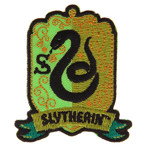 Harry Potter Hogwarts Houses - Slytherin Iron-On Patch (ES00012)