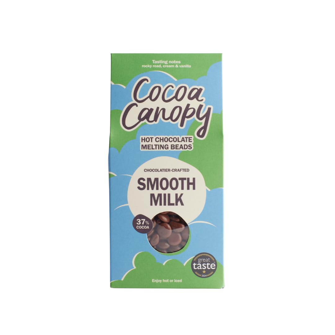 Cocoa Canopy - Smooth Milk Hot Chocolate Melting Beads - 300g 1