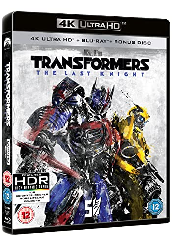 Transformers: The Last Knight (4k + BD + Bonus disc BD) [Blu-ray]