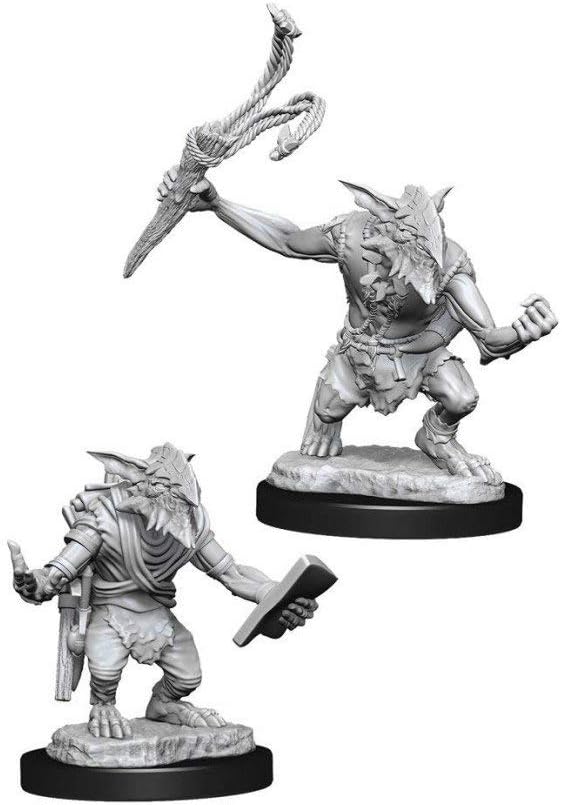 Dungeons & Dragons Magic: The Gathering Unpainted Miniatures - Goblin Guide & Goblin Bushwhacker 1