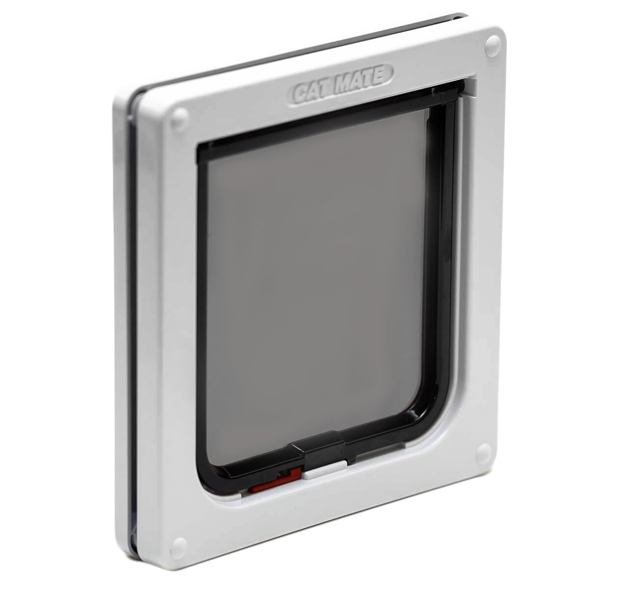 Cat Mate Lockable Cat Flap - White | Easy Fitting | Weatherproof | Tamper Proof