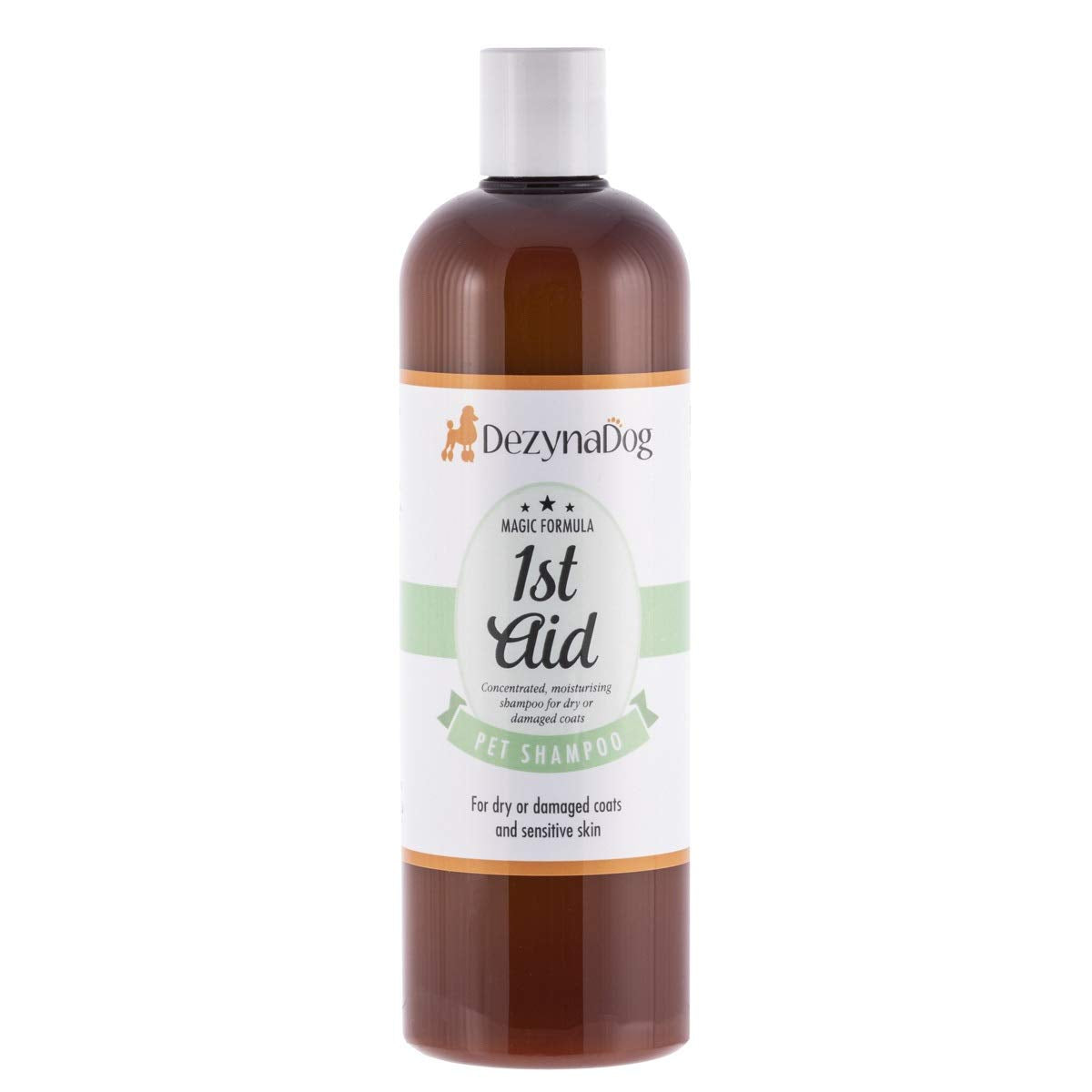 Dezynadog Magic Formula 1st Aid Medicated Dog Shampoo - Soothes Itchy Skin | 500 ml | Moisturizing