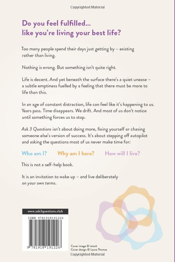 Ask 3 Questions: How to Live Well in a Distracted World - Rob Cross - Paperback, 208 Pages