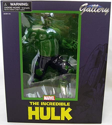 Marvel Comics Gallery Hulk PVC Figure - 11" Tall Collectible for Ages 14+