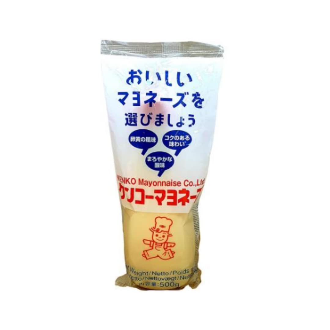 London Grocery Kenko Japanese Mayonnaise - 500g Paste | Contains Soy, Wheat, Barley, Mustard 1
