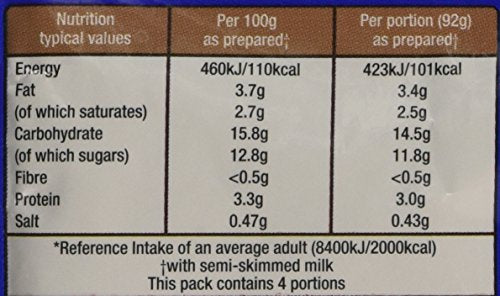 Angel Delight Smooth & Creamy Chocolate Flavour Instant Dessert Mix, 59g