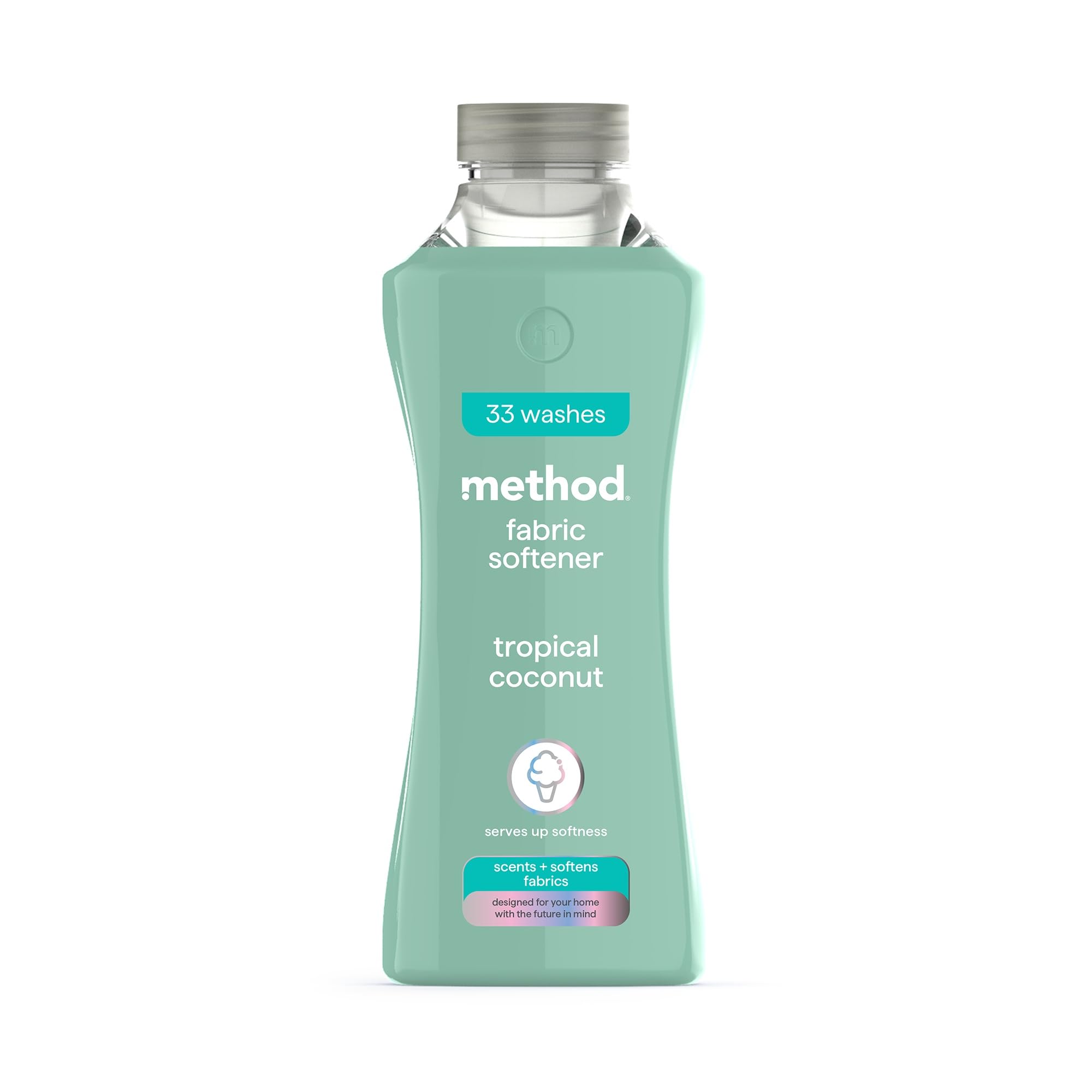 Method Liquid Fabric Softener - Softening, Tropical Coconut Scent | 990 ml 1