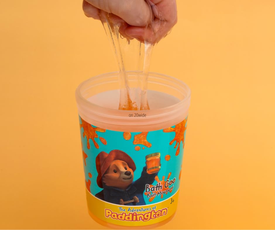 Paddington Bear Marmalade Bath Goo - Children's Sensory Bubble Bath - 250ml Orange