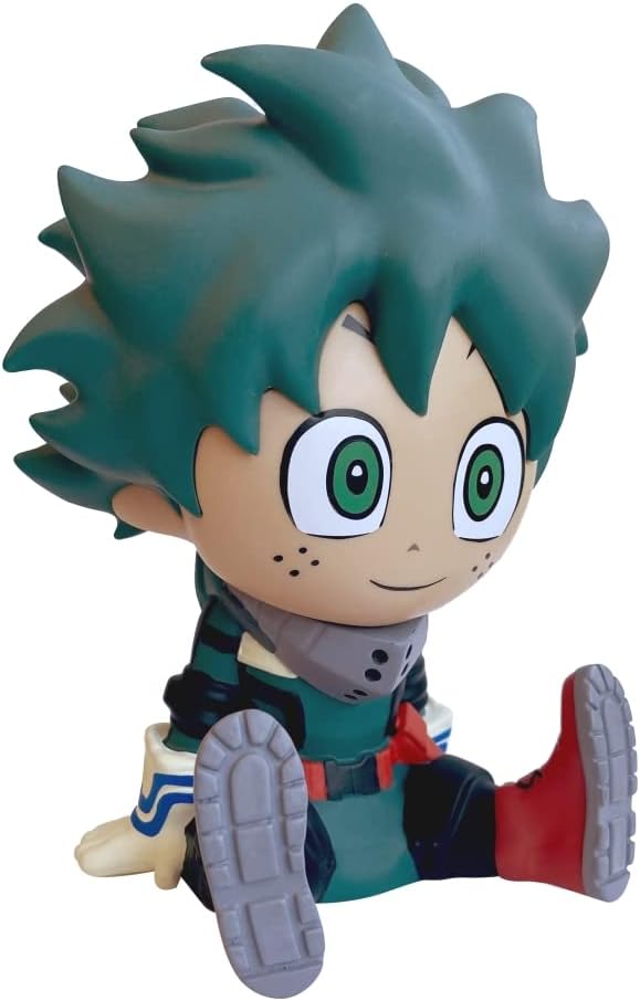 PLASTOY Hucha Izuku Midoriya 18cm - My Hero Academia Money Bank for Kids