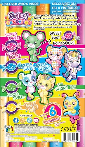 Cutetitos Candyitos 17cm Plush - Surprise Reveal Collectible Soft Toy 8