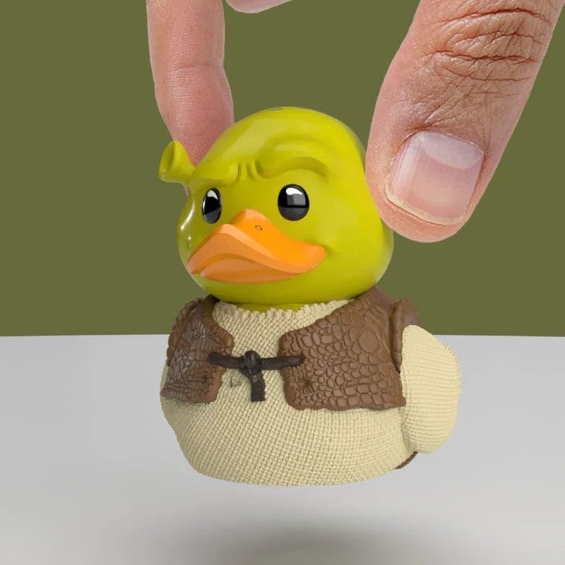 TUBBZ Mini Shrek Cosplaying Rubber Duck Vinyl Figure - 5 cm Tall | Collectible 6
