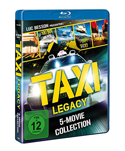 Taxi Legacy - 5-Movie Collection (2004-2018) - Blu-ray Theatrical Cut (Region A, B, C) (‎57678525)