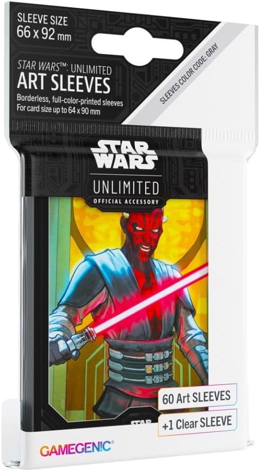 Gamegenic Star Wars Unlimited Darth Maul Trading Card Game Accessory (GGS15062ML)