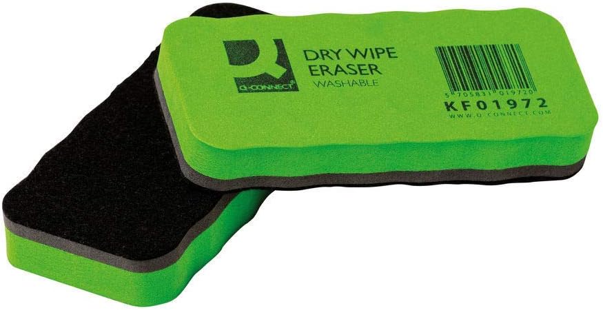 Q Connect Washable Dry Wipe Eraser