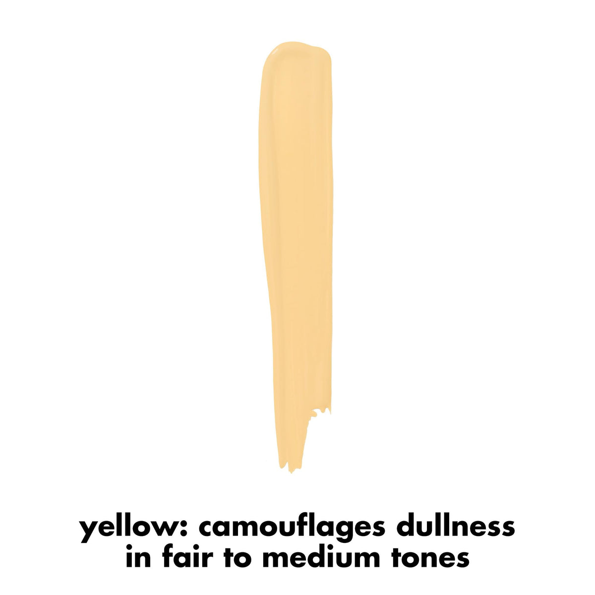 e.l.f. Camo Colour Corrector - Hydrating, Full Coverage, Long-Lasting | Yellow, 2.8 ml