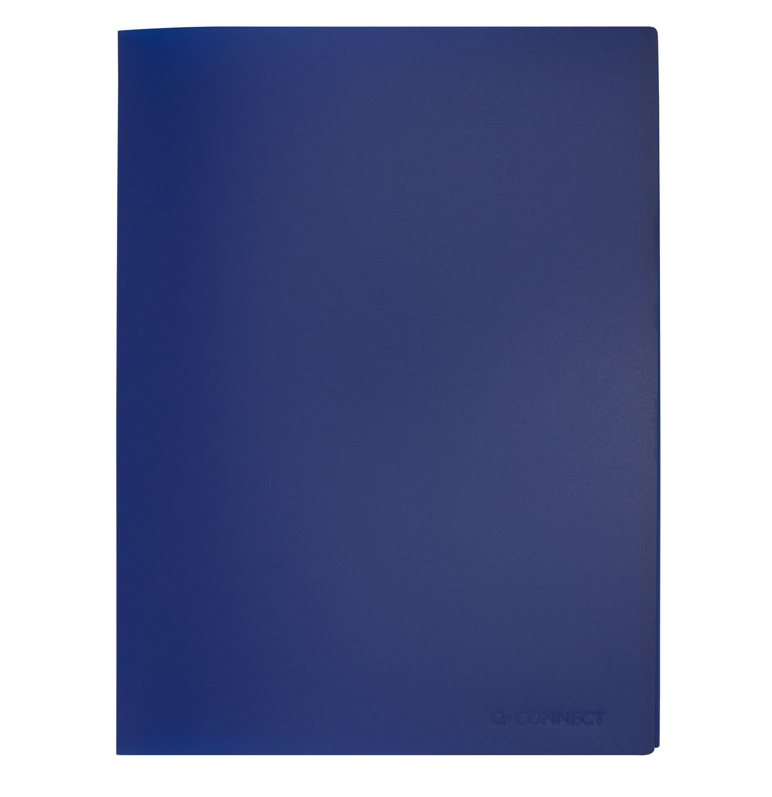 Q-Connect A4 Presentation Display Book - 40 Pockets | Blue Polypropylene | Copy Safe 1