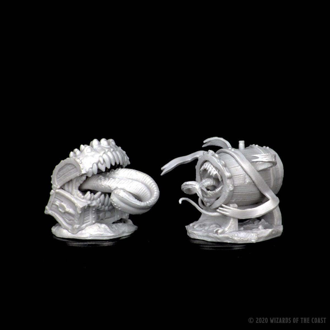 WizKids Dungeons & Dragons Nolzur's Marvelous Unpainted Minis: Mimics