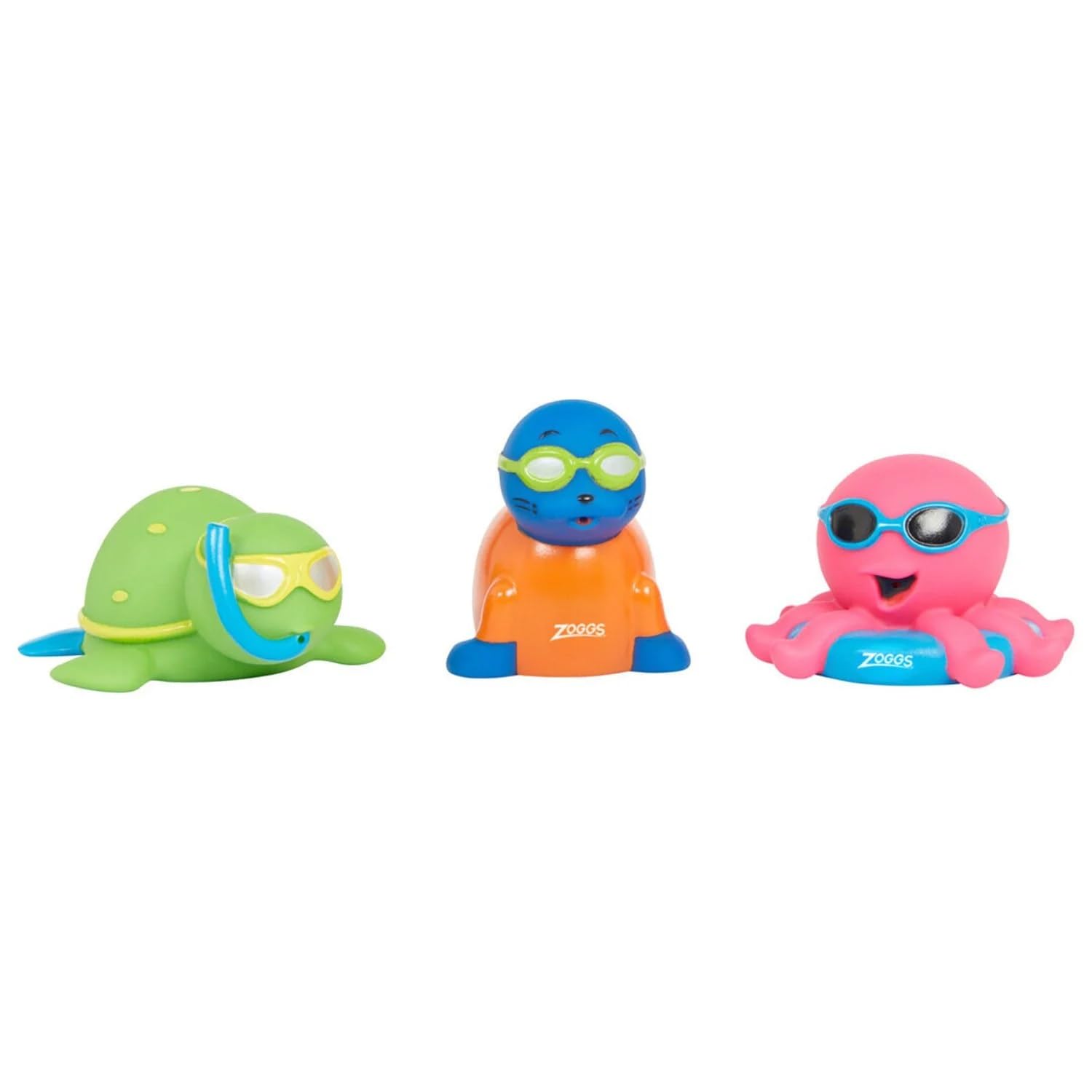 Zoggs Little Squirts Bath Toys - Pack of 3 | Encourages Water Confidence | Ages 3+ 1
