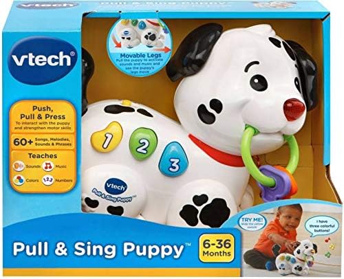 VTech Pull Along Puppy Pal - Interactive Musical Walker for Babies 6 Months+ 2