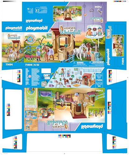 Playmobil 71494 Horses of Waterfall Riding Stable Playset - Ages 4+ 16