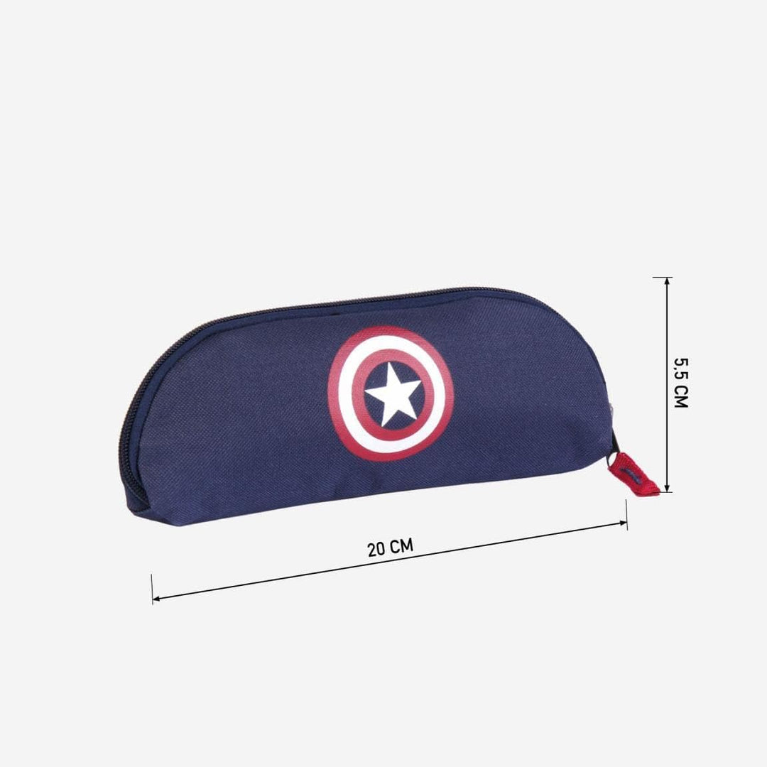 CERDÁ LIFE'S LITTLE MOMENTS Captain America Zippered Pencil Case (2100004059)