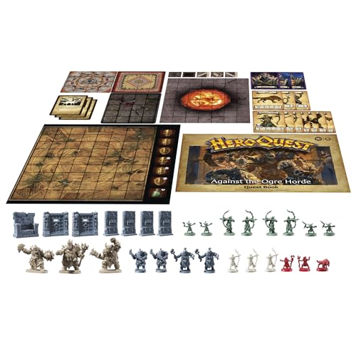 Avalon Hill HeroQuest Against the Ogre Horde Quest Pack – Fantasy Expansion for HeroQuest Game System