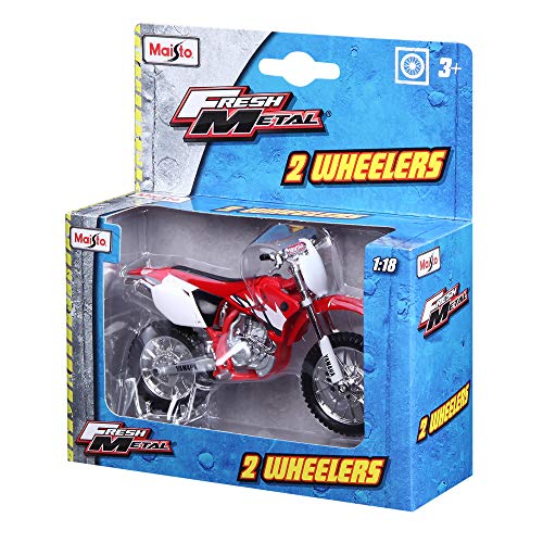 Maisto Yamaha YZ450F 1:18 Scale Die-Cast Motorcycle Model - Red 2