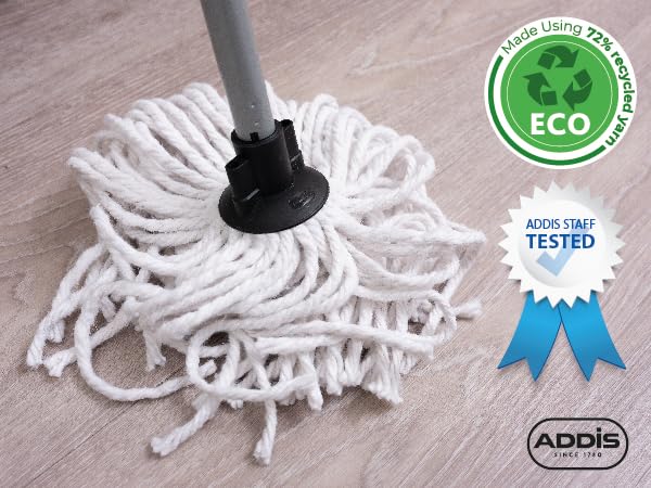 Addis Cotton Mop Refill - White, 1 Count