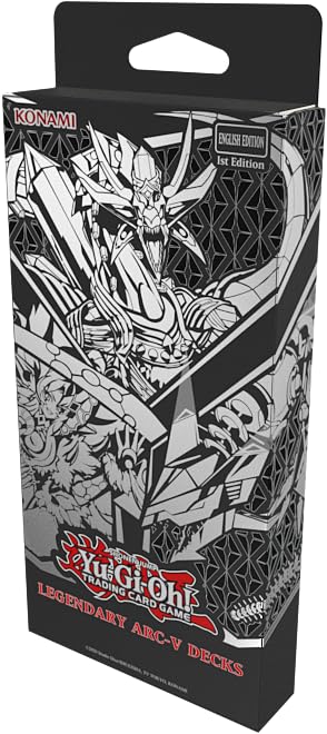 Yu-Gi-Oh! Legendary Arc-V Decks - 3 Ready-to-Play Decks | 168 Cards Total | English Version