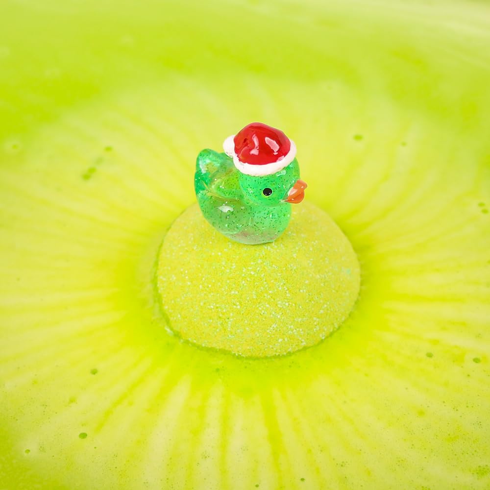 ZIMPLI 3 Pack Xmas Duck Surprise Bath Bombs | Cranberry Orange Scent | Collect 1 of 6 Ducks 6