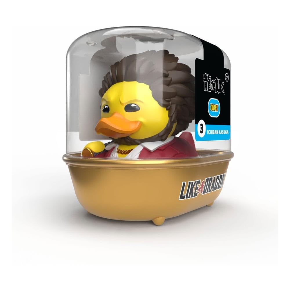 TUBBZ Ichiban Kasuga Cosplaying Rubber Duck Collectible Figure - First Edition | Approx. 9 cm Tall