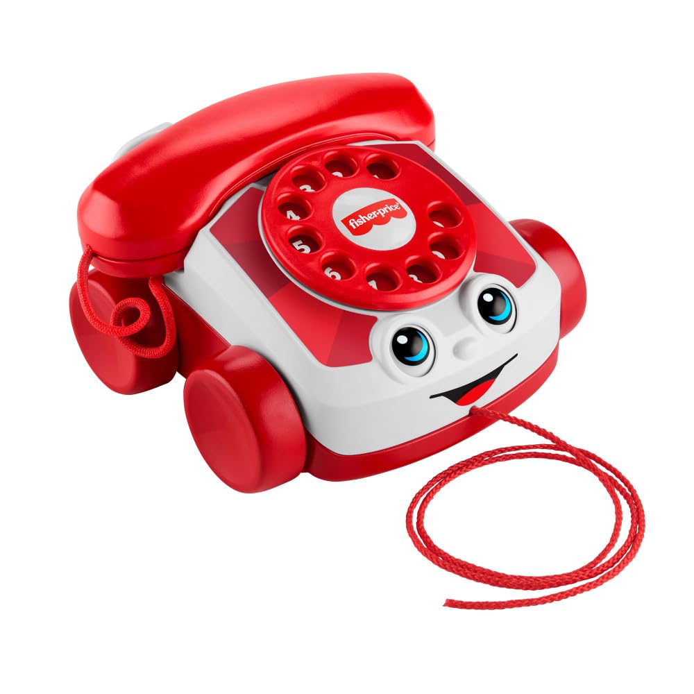 Fisher-Price Chatter Telephone Red - Mattel 80th Anniversary Edition 2