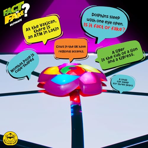 Bear Faced Games Fact or Fake? Ultimate Interactive Quiz Board Game 16