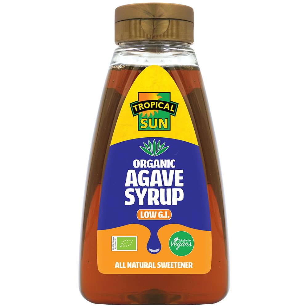 Tropical Sun Organic Agave Syrup 370g - Natural Sweetener for Baking & Beverages 2