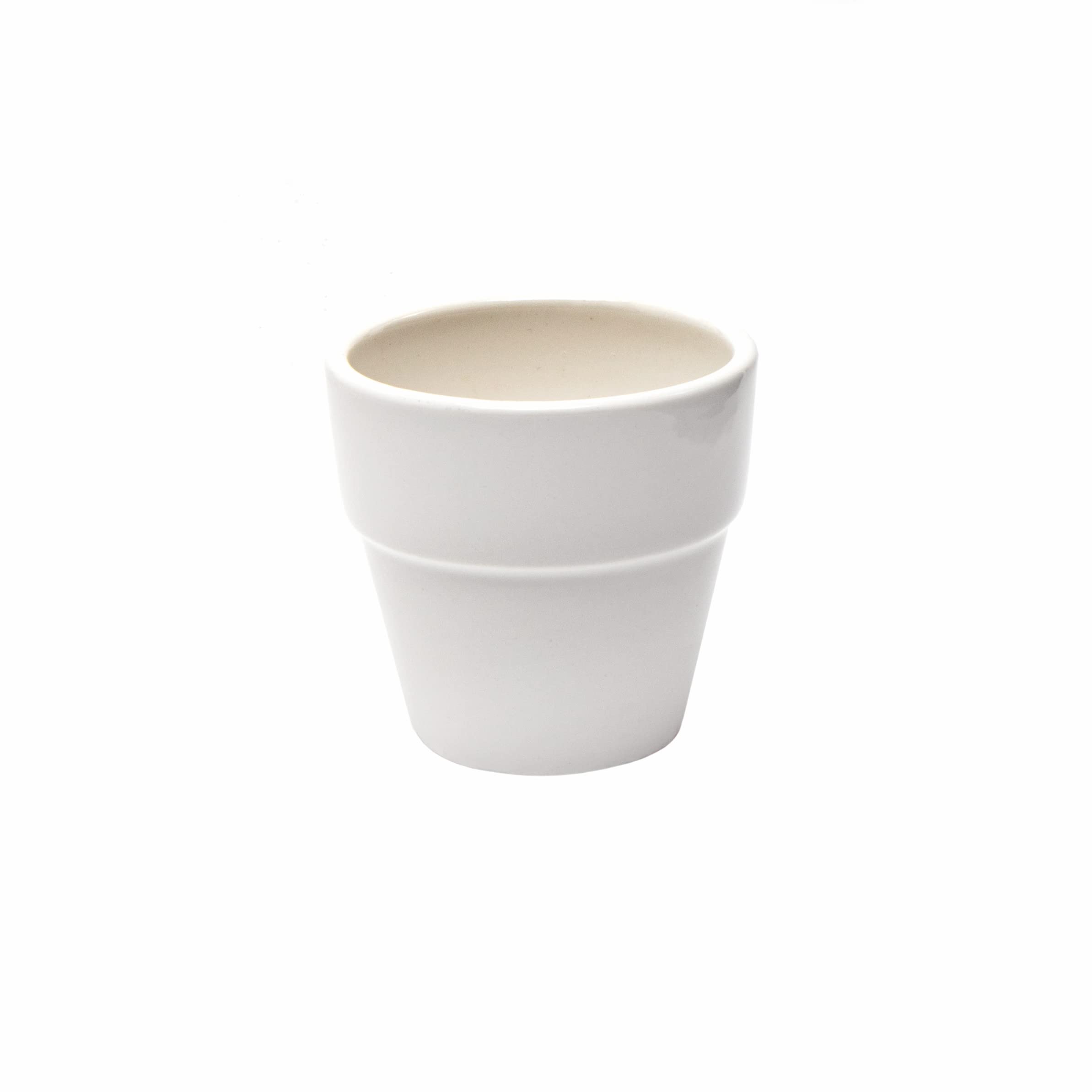 Baker Ross EK162 Mini Porcelain Flowerpots - Craft Kit for Kids (Pack of 6) 2