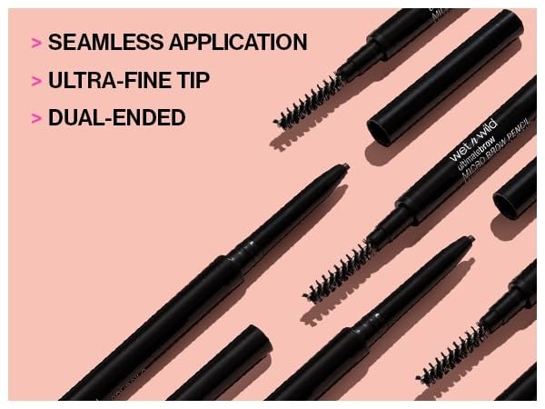 Wet n Wild Ultimate Brow Retractable Pencil - Long Lasting, Triangular Tip, Taupe 8