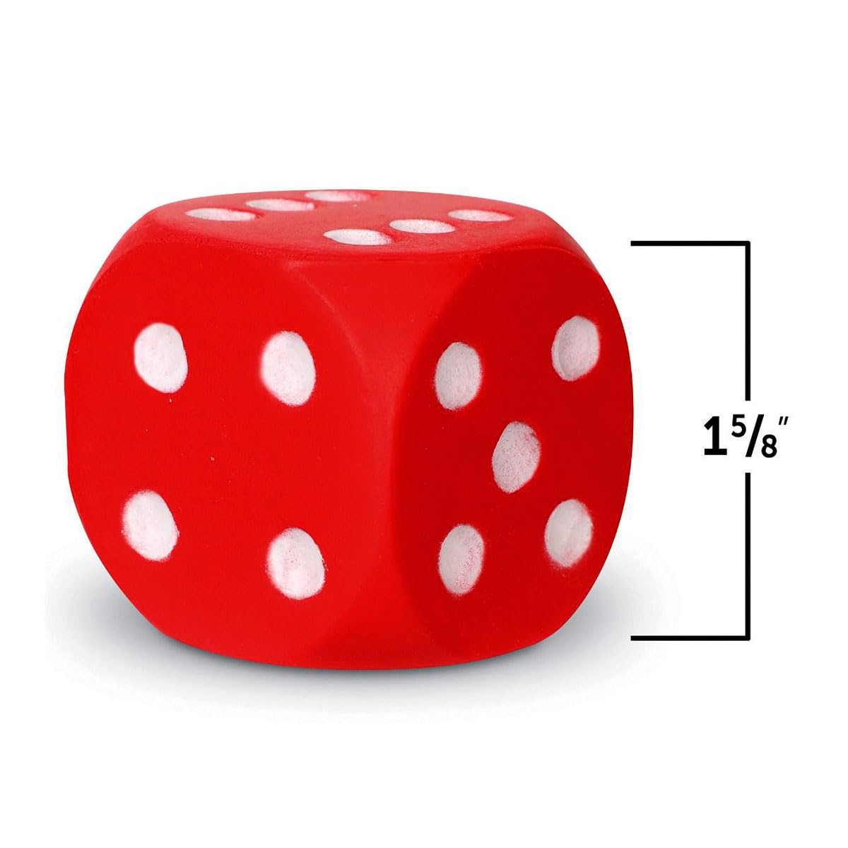 Learning Resources Foam Dot Dice - Soft Material, Large Size for Group Play | Set of 2 3