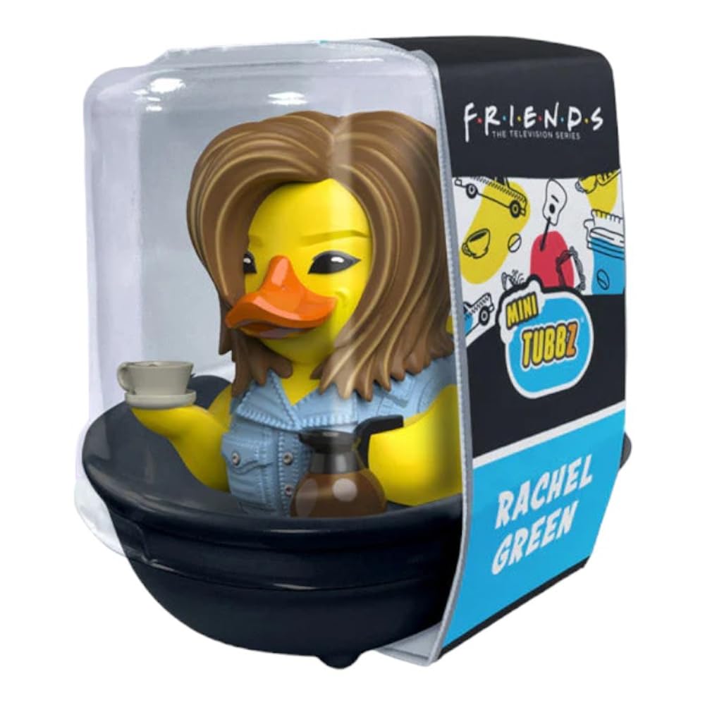 TUBBZ Mini Rachel Green Collectible Vinyl Rubber Duck Figure - Friends Merchandise 1